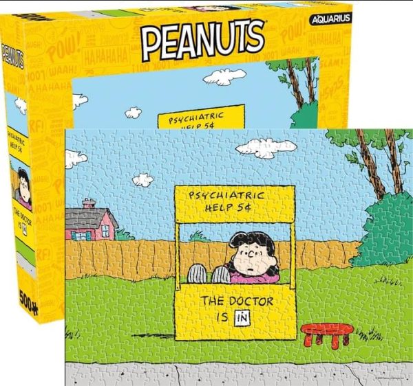Peanuts Lucy Doctor Is In 500 Piece Jigsaw Puzzle Online Sale - Image 2