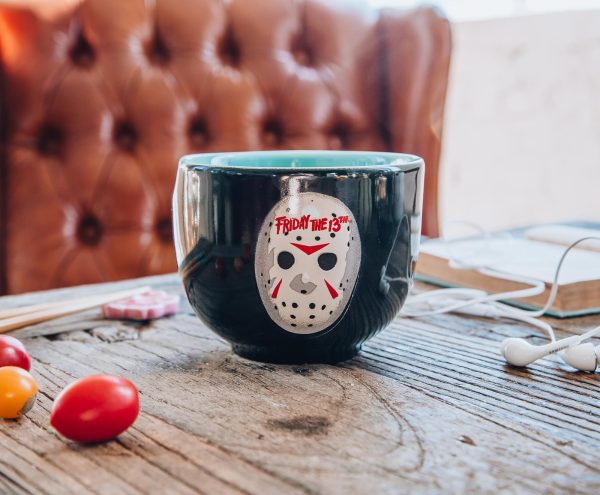 Friday The 13th Jason Voorhees 20-Ounce Ramen Bowl and Chopstick Set For Cheap - Image 4