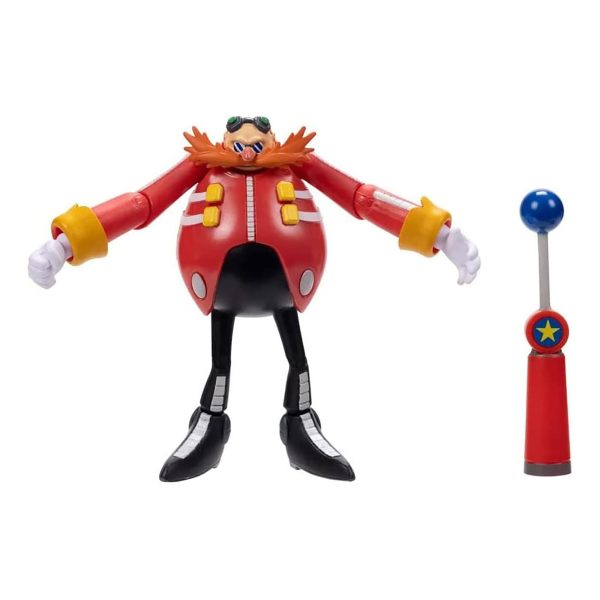 Sonic the Hedgehog 4 Inch Figure | Dr. Eggman (Modern) with Checkpoint Online Sale