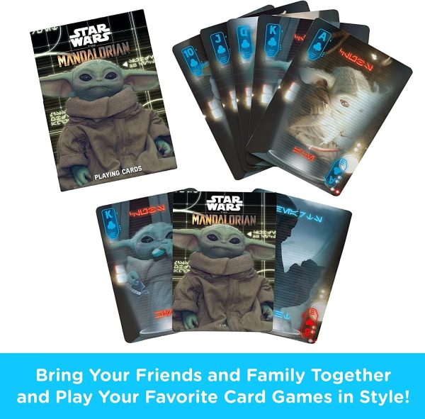 Star Wars The Mandolorian Grogu Playing Cards Discount - Image 2