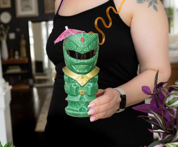 Geeki Tikis Power Rangers Green Ranger Ceramic Mug | Holds 16 Ounces Sale - Image 3