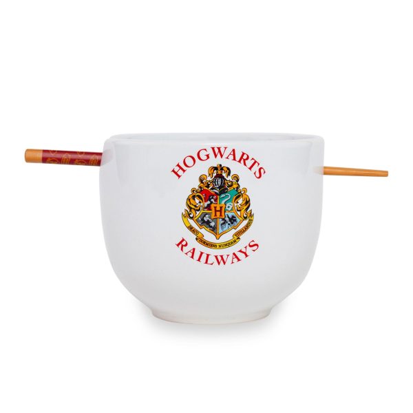 Harry Potter Platform 9 3 4 Dinnerware | 20-Ounce Ramen Bowl and Chopstick Set For Sale - Image 2