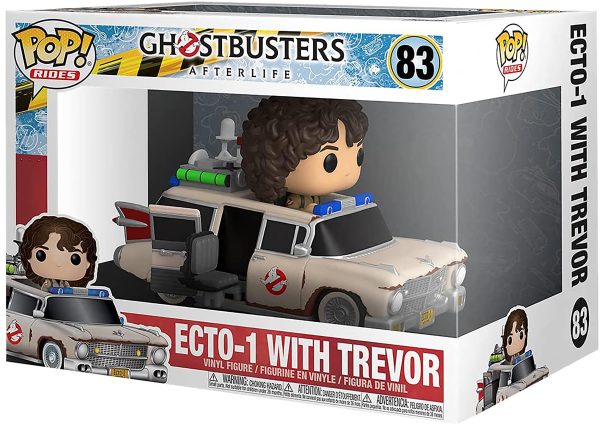 Ghostbusters Afterlife Funko POP Ride | Ecto 1 with Trevor on Sale - Image 2