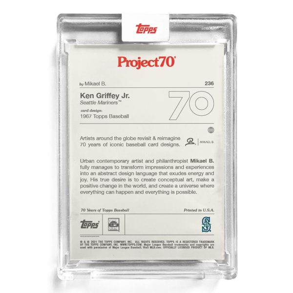 MLB Topps Project70 Card 236 | 1967 Ken Griffey Jr. by Mikael B For Discount - Image 2