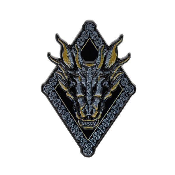 Game of Thrones House of the Dragon Dragon Head Collector Enamel Pin For Discount