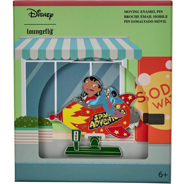 Disney Lilo & Stitch Space Adventure 3 Inch Collector Enamel Pin Fashion