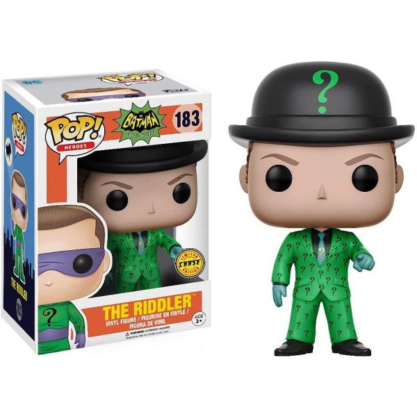 DC Heroes Funko POP Vinyl Figure - Riddler Chase Variant Fashion