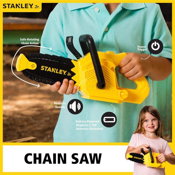 Stanley Jr. Battery Operated Toy Small Blade Chainsaw For Cheap - Image 4