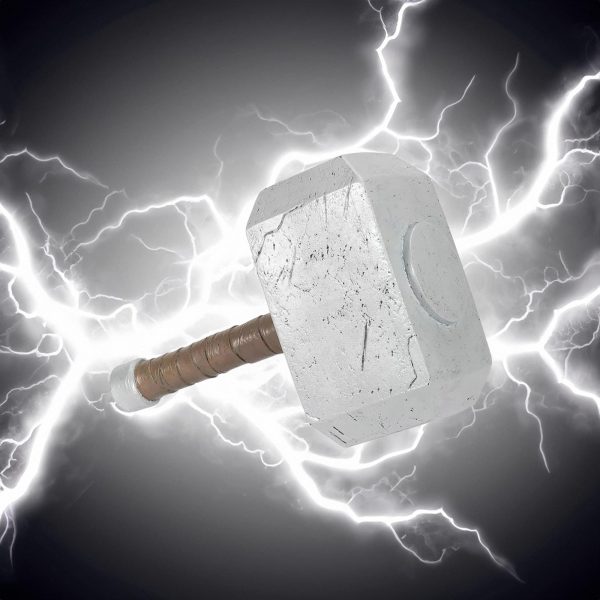 Marvel Thor Mjolnir Hammer Costume Accessory Fashion - Image 3