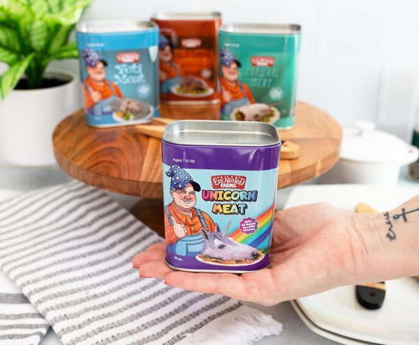 Canned Meat Unicorn Plush Toy Gag Gift | Toynk Exclusive Online - Image 4